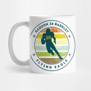 RETRO SAQUON BARKLEY FLYING EAGLE Mug